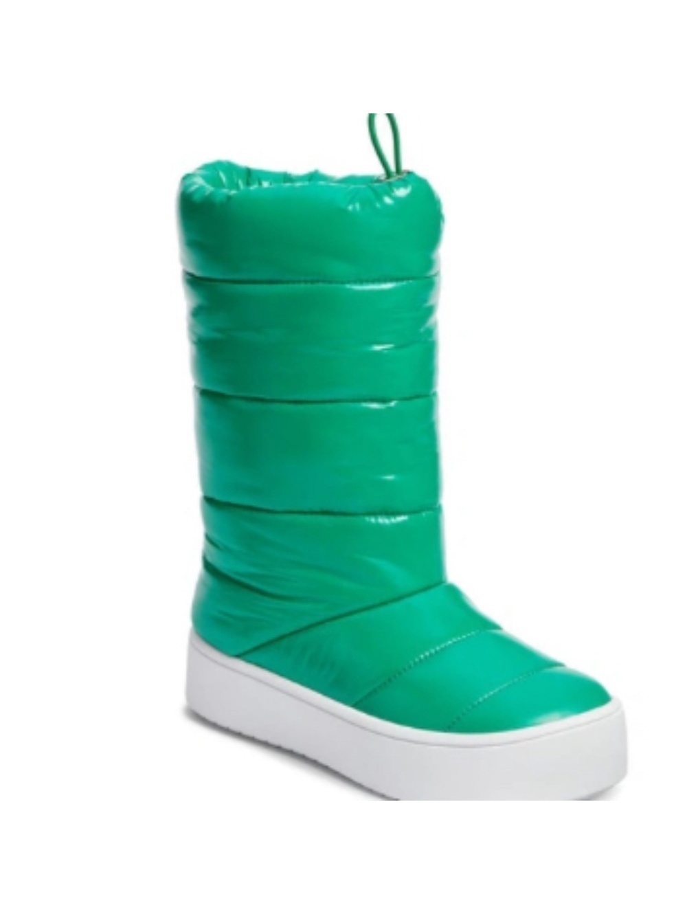 JEFFREY CAMPBELL SNOWED 2 PLATFORM WINTER BOOT IN GREEN